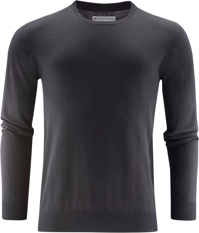 Moška Pullover James Harvest – Črna