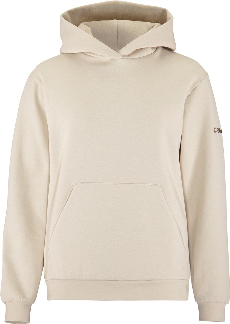 Ženski pulover s kapuco Craft Corporate Community 2.0 Hoodie W - Ometno bež