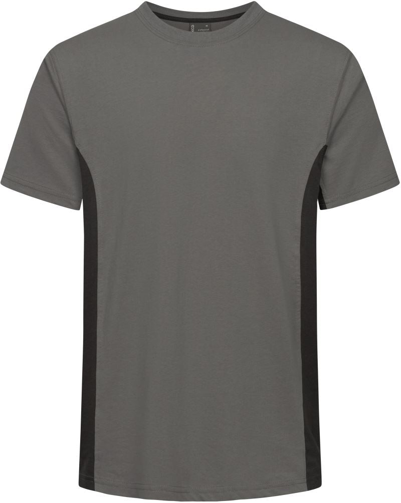 Unisex Contrast delovna oblačila majica - EXCD Promodoro – steel grey/charcoal