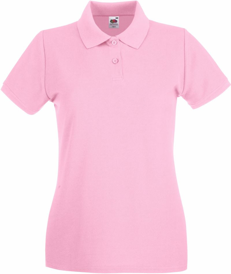 Ženska Polo Majica Kratek Rokav Fruit of the Loom Lady-Fit Premium Polo - oblekanadom