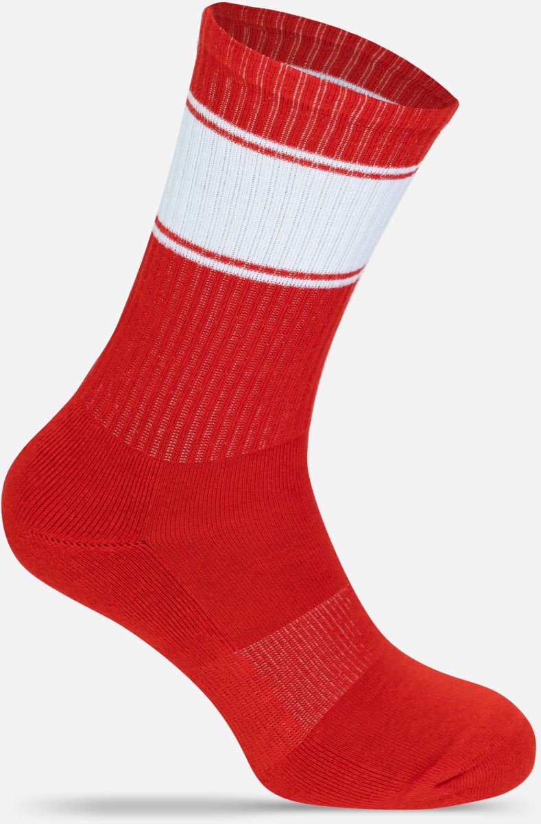 Unisex tennis Socks "Colored" Mr.Socks – red/white