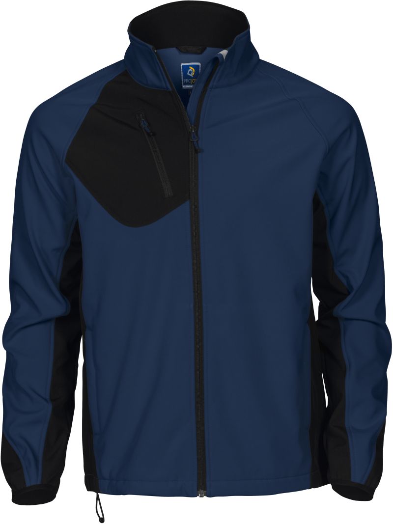 Unisex delovna oblačila softshell jakna Projob – Mornarsko modra