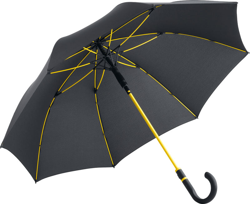 Unisex AC Midsize Umbrella "Style" Fare – anthracite/yellow