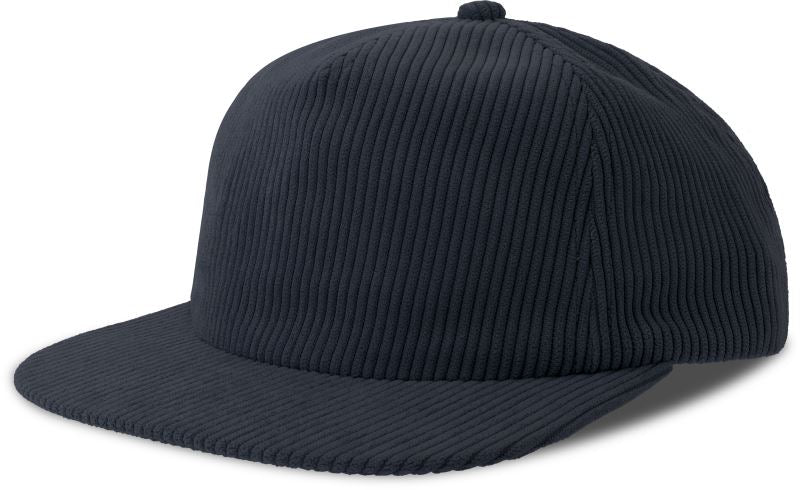 Unisex 5 Panel Corduroy kapa Atlantis – Mornarsko modra