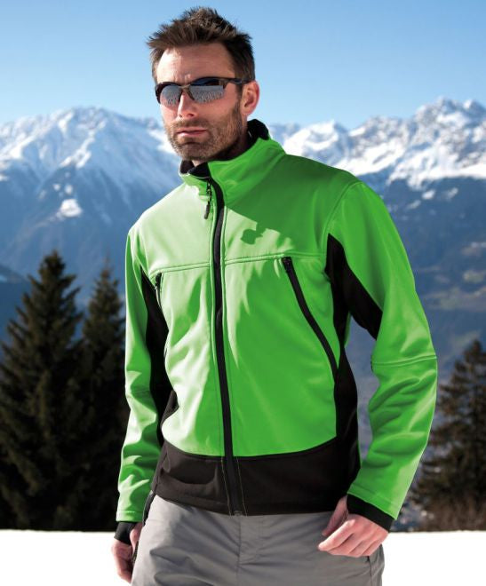 Moška troslojna softshell jakna Result R120X
