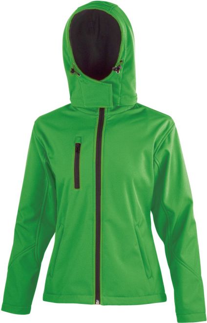 Ženska troslojna softshell jakna s kapuco Result Core R230F