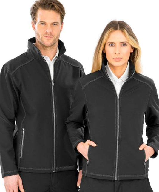 Troslojna delovna softshell jakna Result Work-Guard R455X