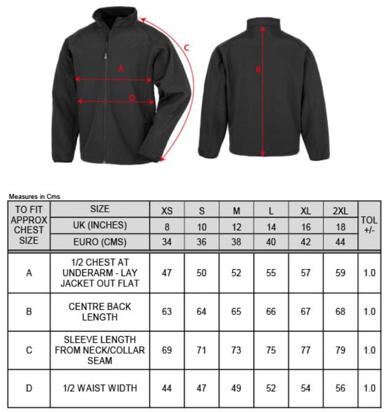 Ženska softshell jakna Result R901F, recikliran material, zimski zunanji sloj, modro barvo, prikazana na sliki.