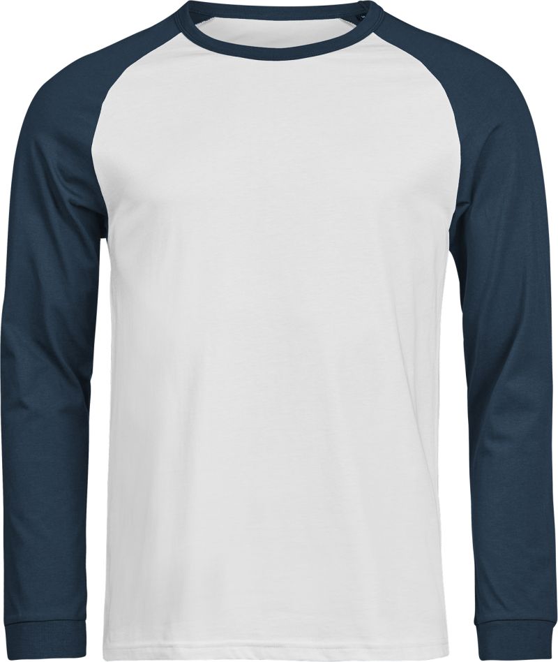 Unisex baseball majica dolgi rokav TEE JAYS, preprosta in udobna, v svetli barvi, prikazana na sliki.