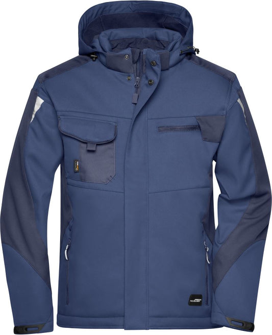 Zimska delovna softshell jakna Strong James & Nicholson JN 824