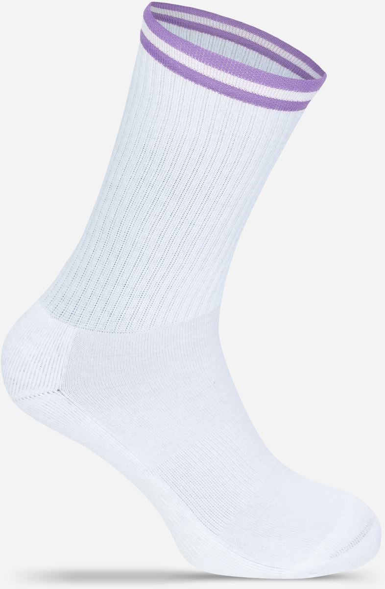 Unisex tennis Socks "Premium" Mr.Socks – white/lilac
