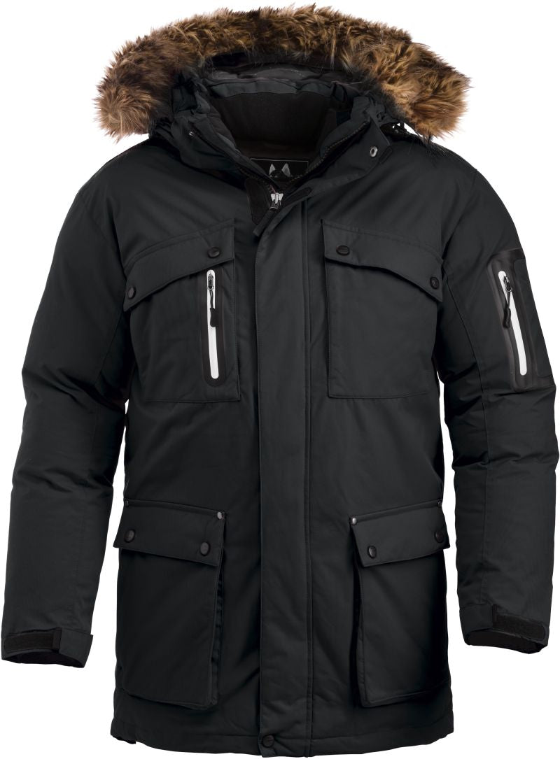 Unisex Zimski Parka Clique – Črna