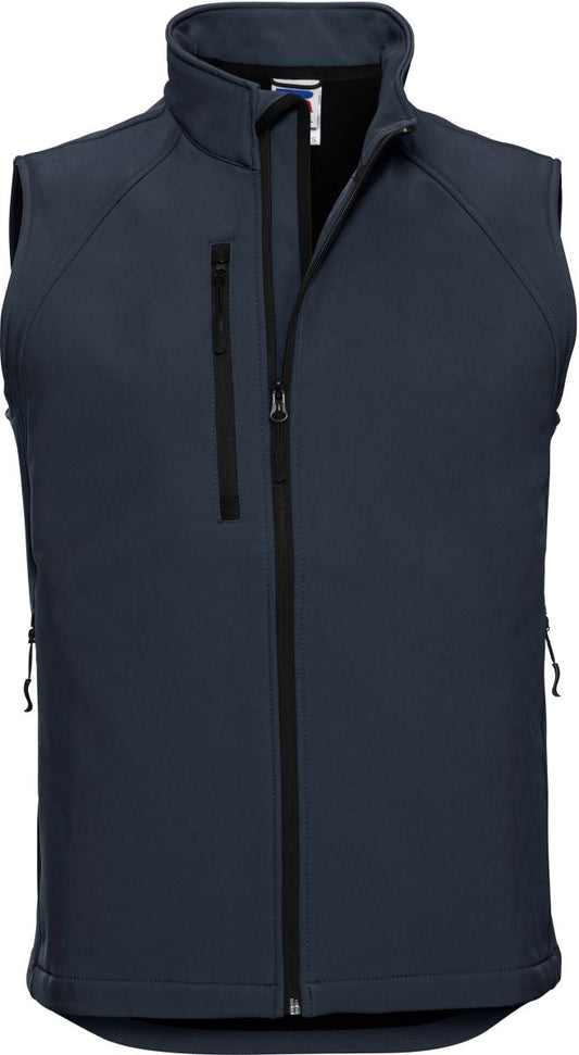 Moški trislojni softshell brezrokavnik Russell 141M, prikaz izdelka