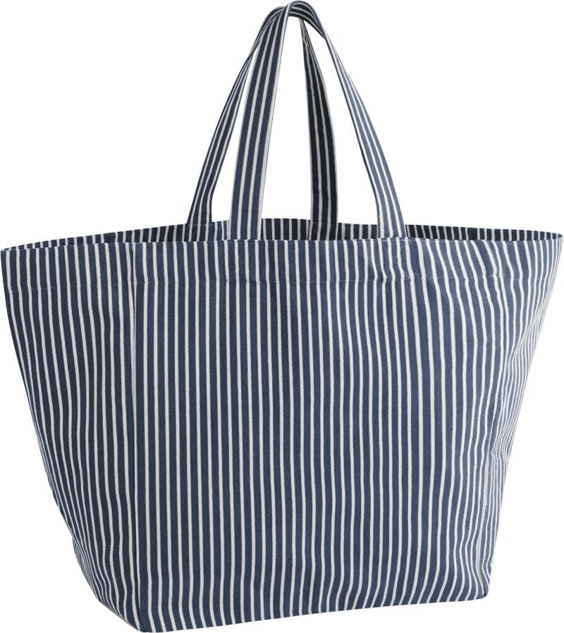 Unisex beach Bag Westford Mill – navy stripe