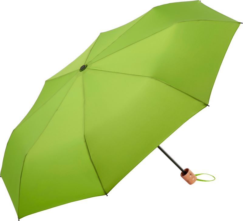 Mini zložljiv dežnik "Ökobrella® Eko Nakup" - Fare | 9158 varčevanje z vodo - oblekanadom