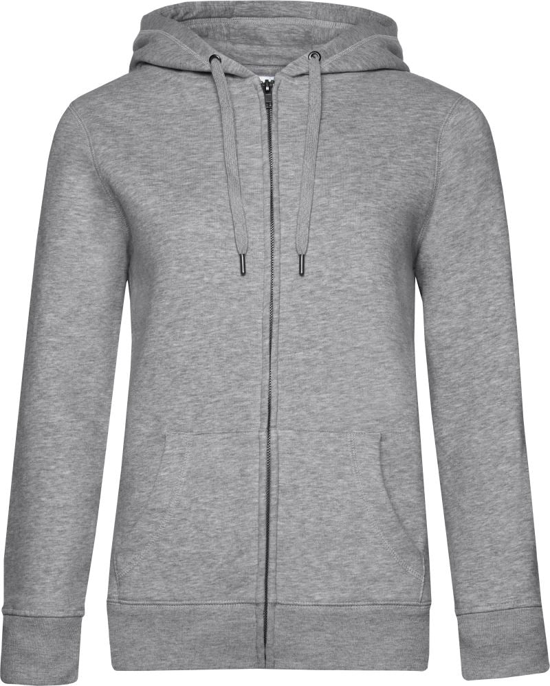 Ženski Pulover s Kapuco B&C  QUEEN Zipped Hood_° - oblekanadom