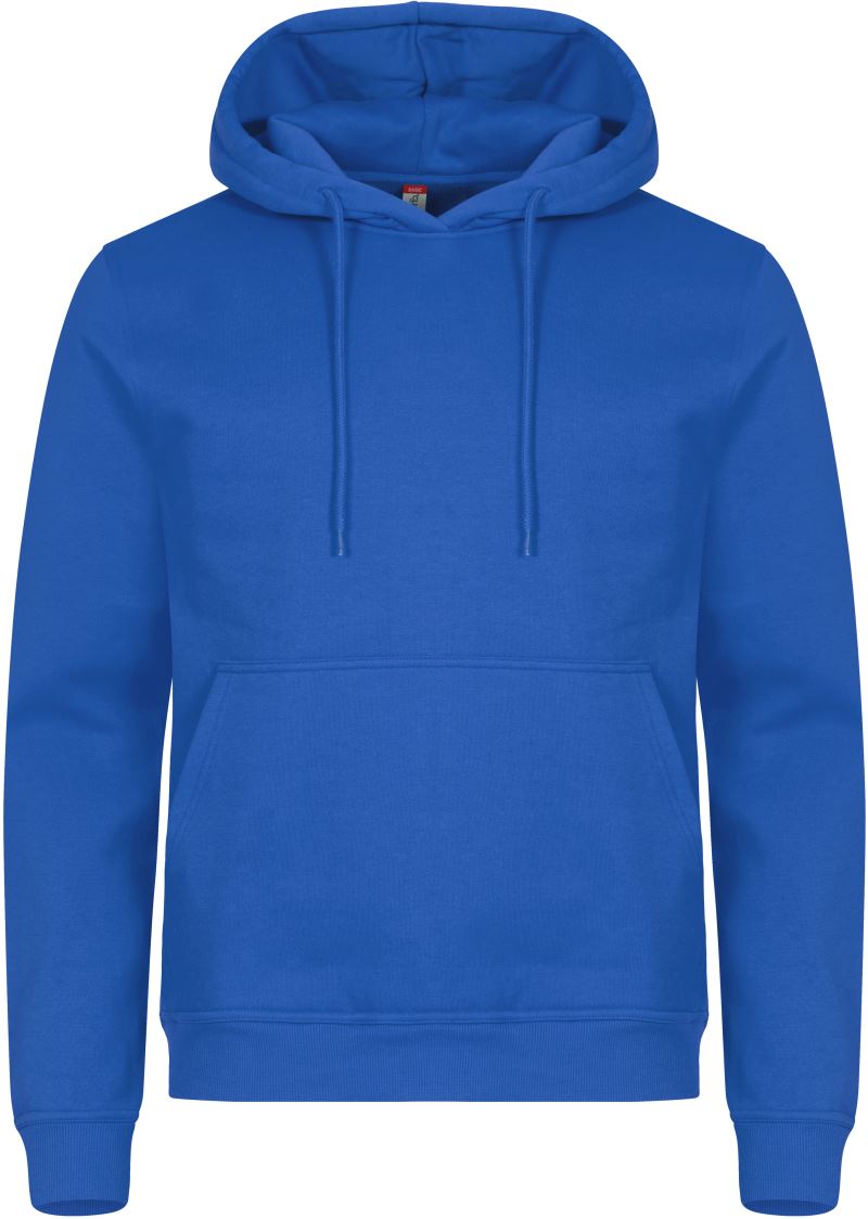 Unisex s kapuco pulover Clique – Kraljevsko modra