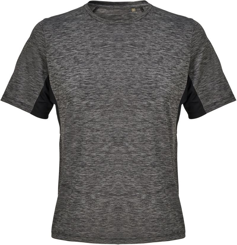 Unisex Interlock Sport Shirt SOL's Collection – melange black/black