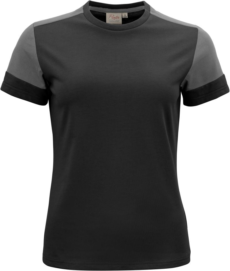 Ženska težji Ženska majica Printer – black/anthracite