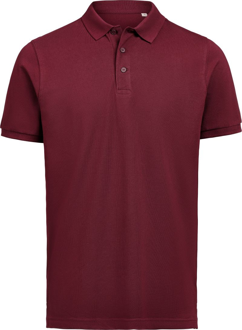 Unisex težji Unisex Piqué polo Untagged Movement – prune