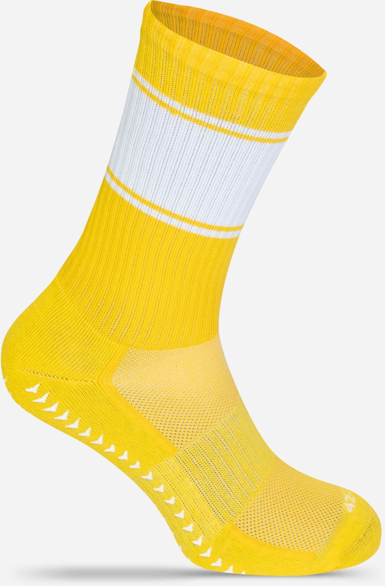 Unisex sport Socks "Ballersocks Klasična" Mr.Socks – yellow/white