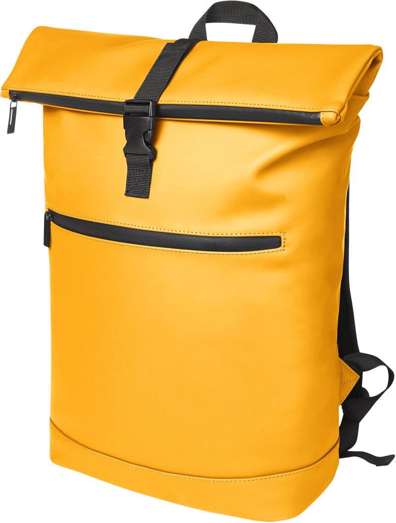 Unisex laptop Backpack "Pure" Halfar – yellow