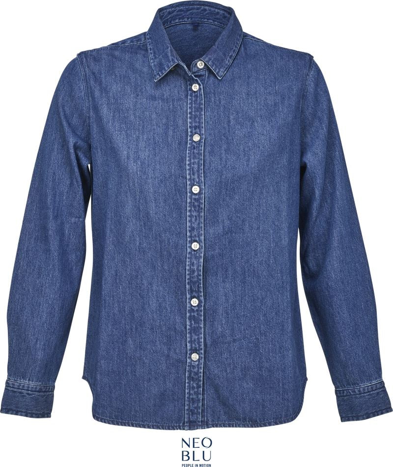 Ženski denim Blouse NEOBLU – stone wash