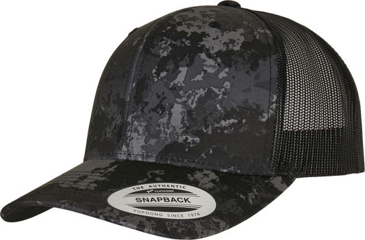 6 Panel Trucker Cap "Veil Camo" - Flexfit | 6606VC