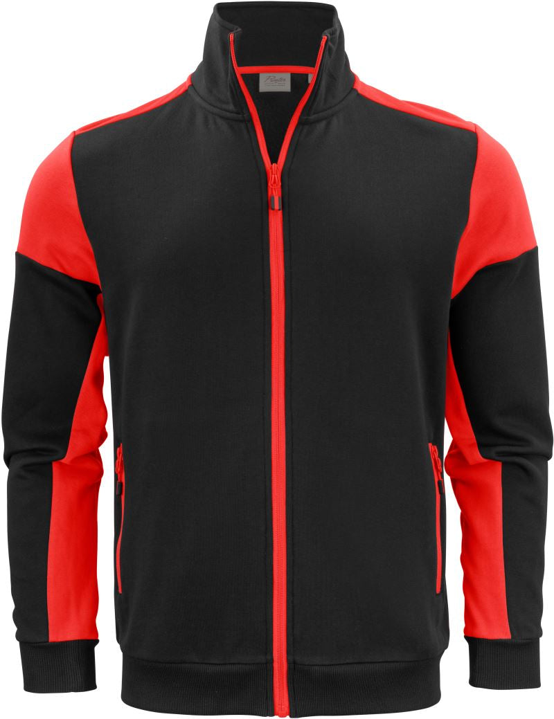Moška jopica Printer – black/red