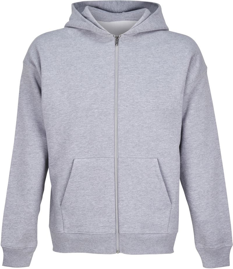 Unisex težji Unisex s kapuco jopica SOL's Collection – grey melange