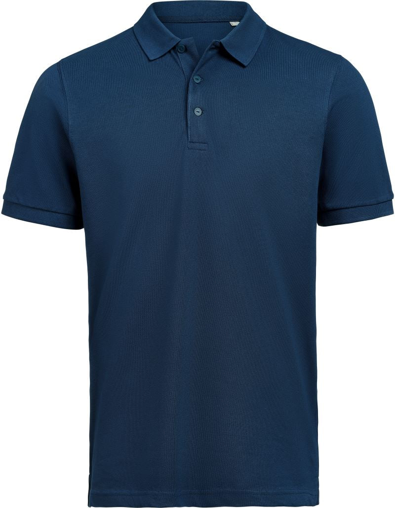 Unisex težji Unisex Piqué polo Untagged Movement – Mornarsko modra