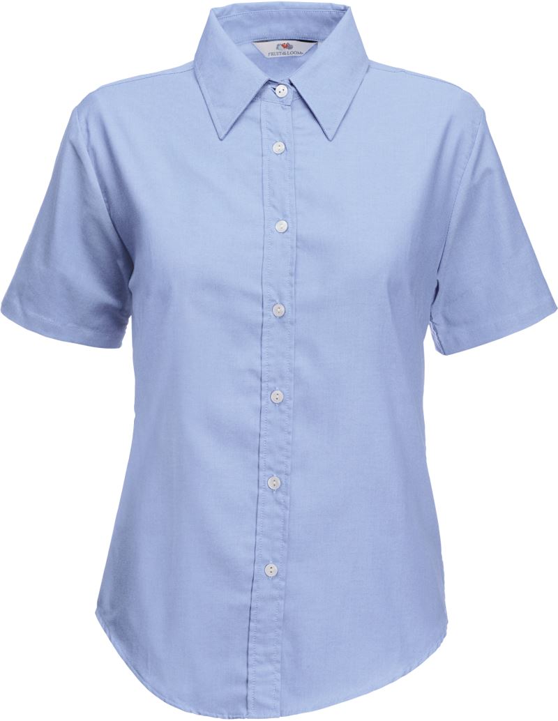 Ženska Srajca s Kratkimi Rokavi F.O.L.  Lady-Fit Oxford Shirt SSL - oblekanadom