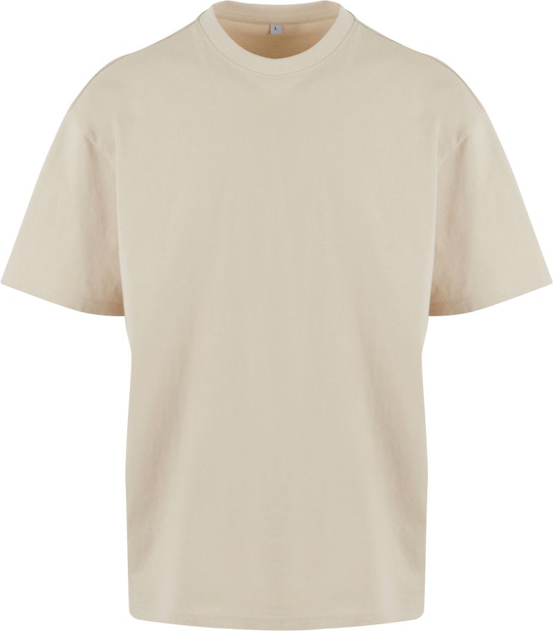 Unisex težji Unisex prevelik kroj majica New Morning Studios – sand