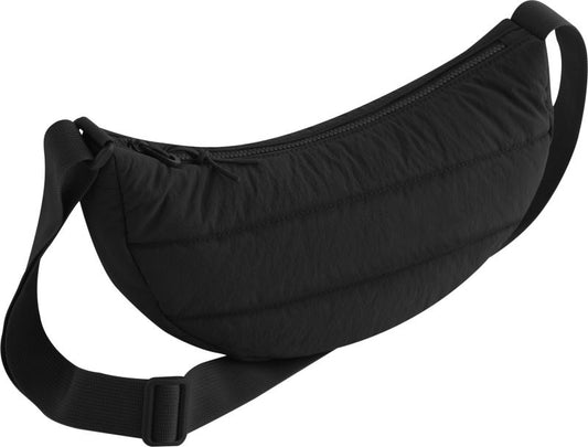 Unisex shoulder Bag "Quilted" BagBase – Črna