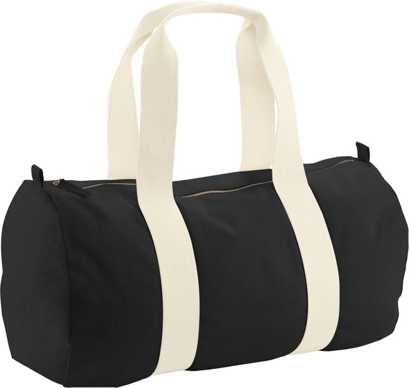 Unisex round EarthAware® Sports Bag Westford Mill – Črna
