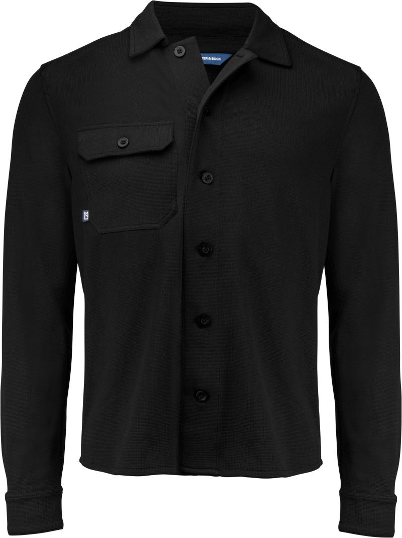 Moški leisure Shirt Cutter & Buck – Črna