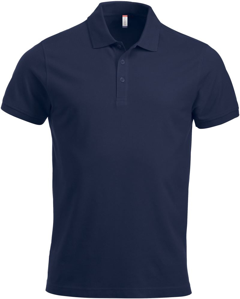 Moška težji Piqué polo Clique – dark navy