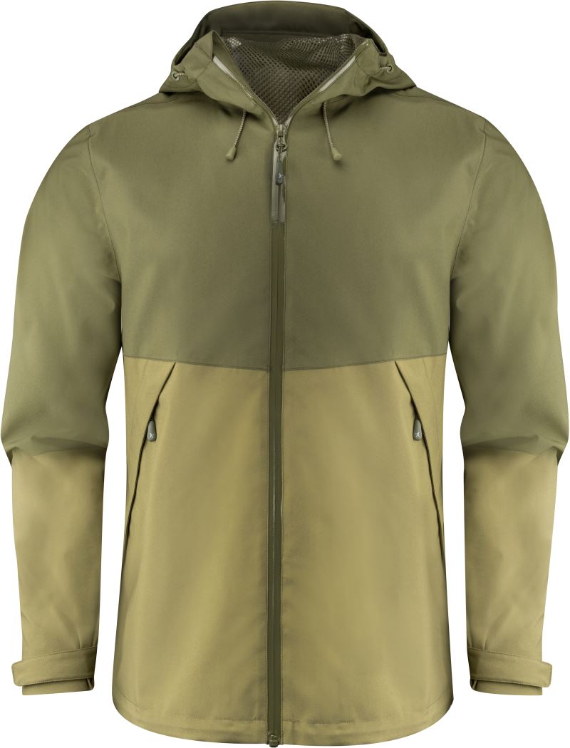 Moška Rain jakna "Two-Tone" James Harvest – moss green