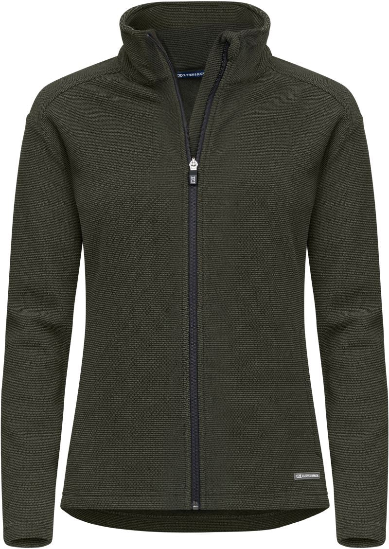 Ženska flis jakna "Hunts Point" Cutter & Buck – ivy green