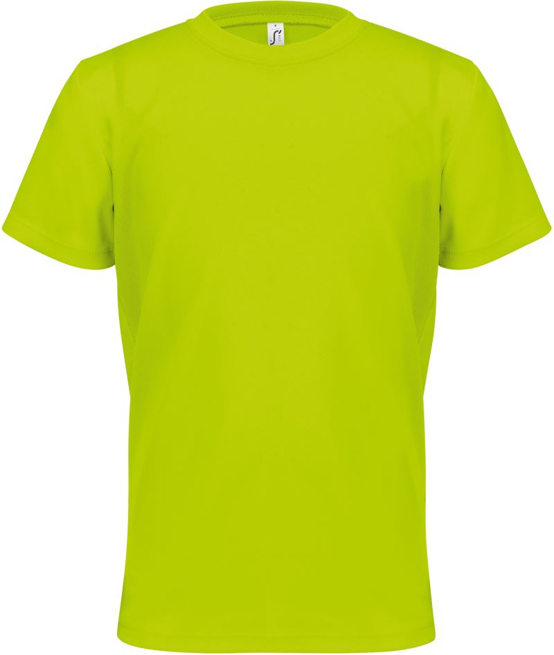 Otroški kids Piqué Sports Shirt SOL's Collection – neon yellow
