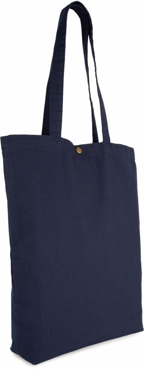 Unisex cotton Bag KiMood – washed navy
