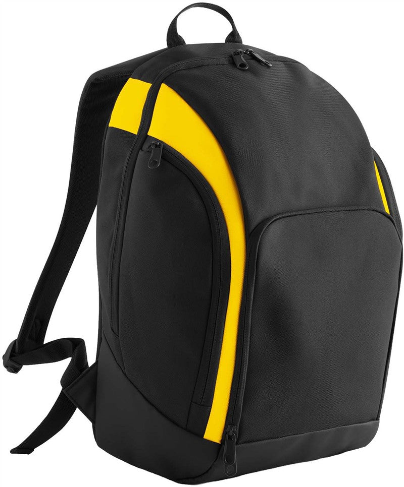 Športni nahrbtnik Teamwear BagBase BG 571 - Črna/rumena