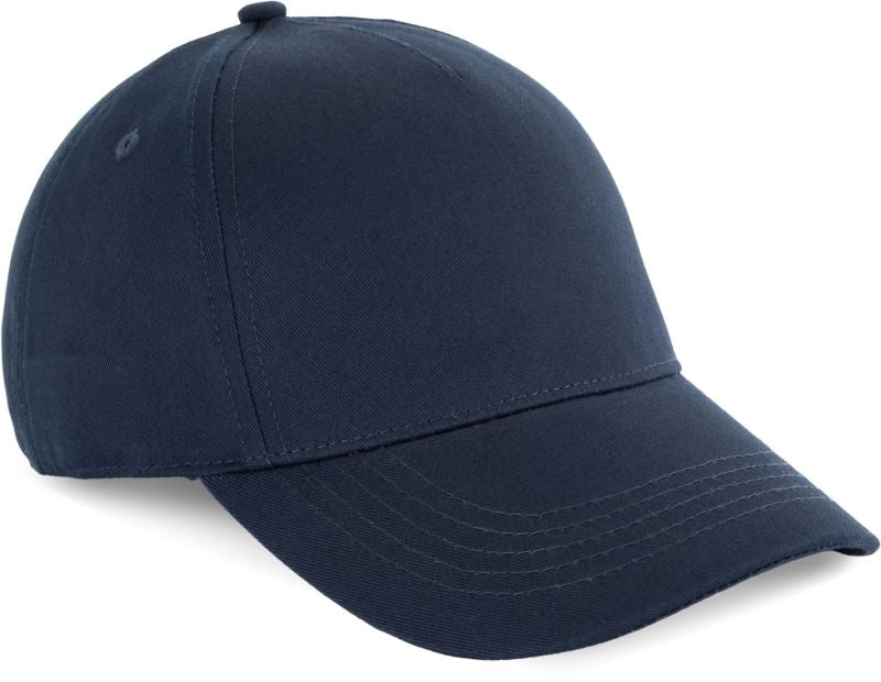 Unisex 5 Panel kapa Kariban – Mornarsko modra