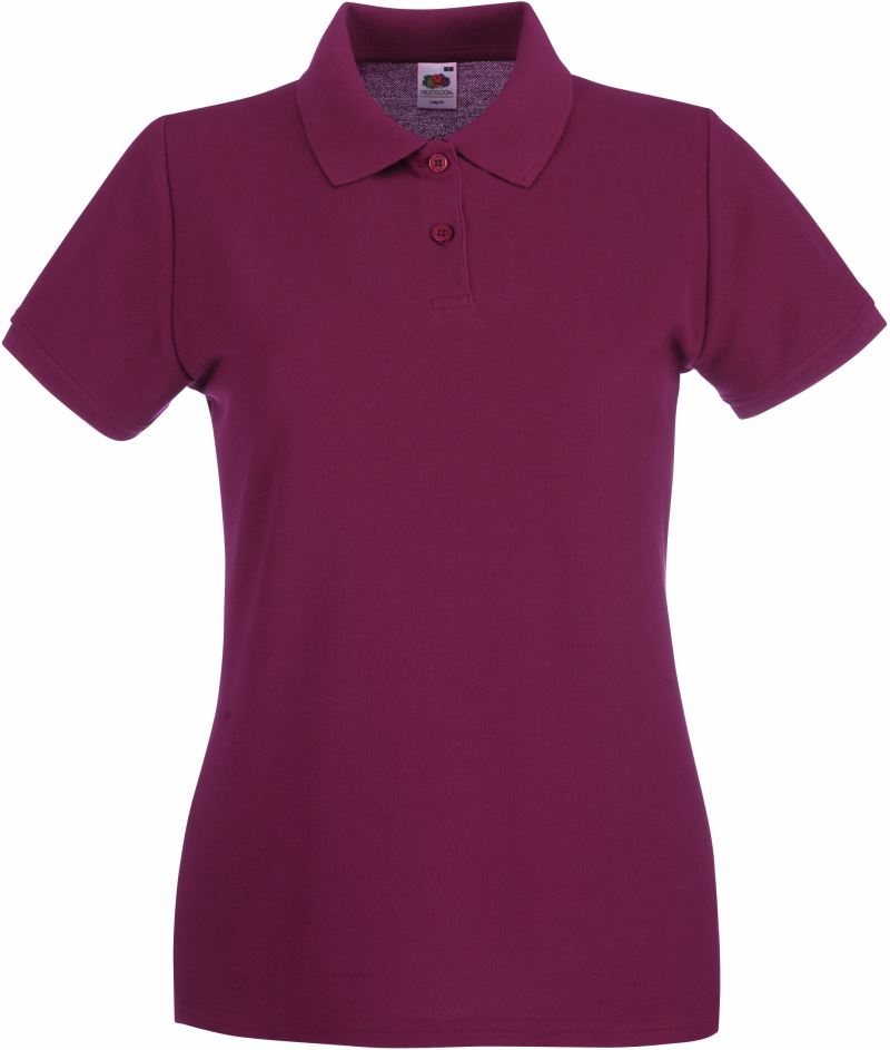 Ženska Polo Majica Kratek Rokav Fruit of the Loom Lady-Fit Premium Polo - oblekanadom