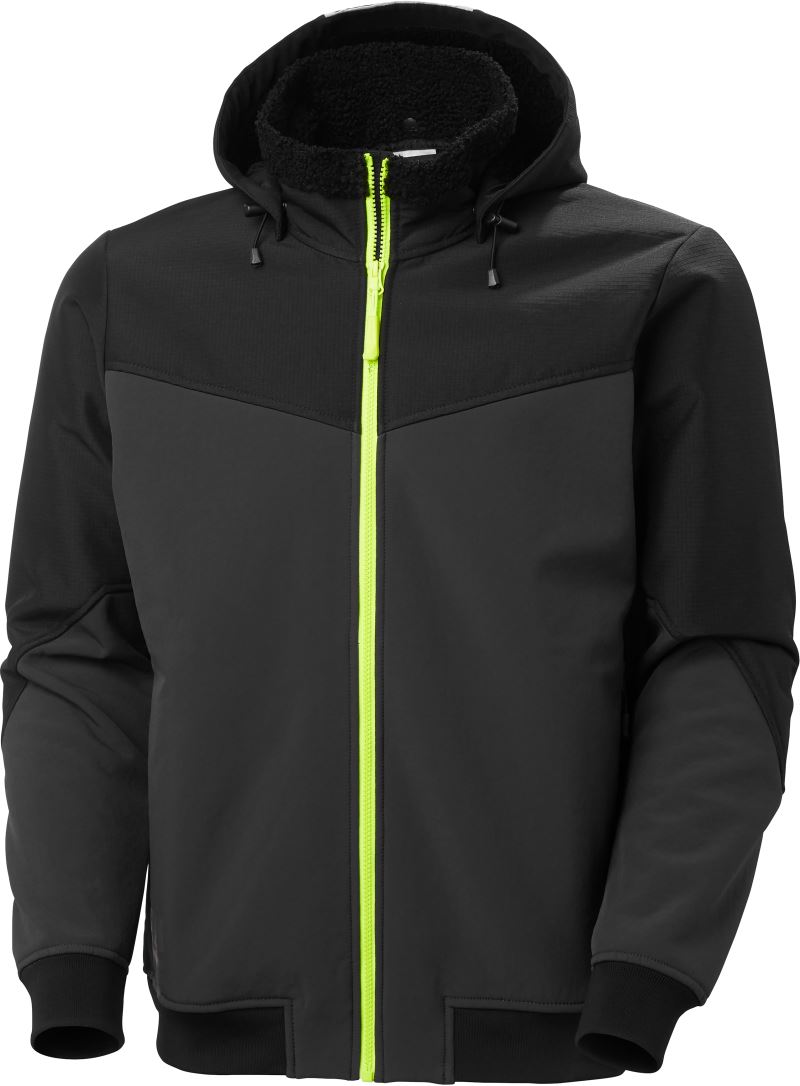 Unisex delovna oblačila Zimski softshell jakna "Oxford" Helly Hansen – black/ebony