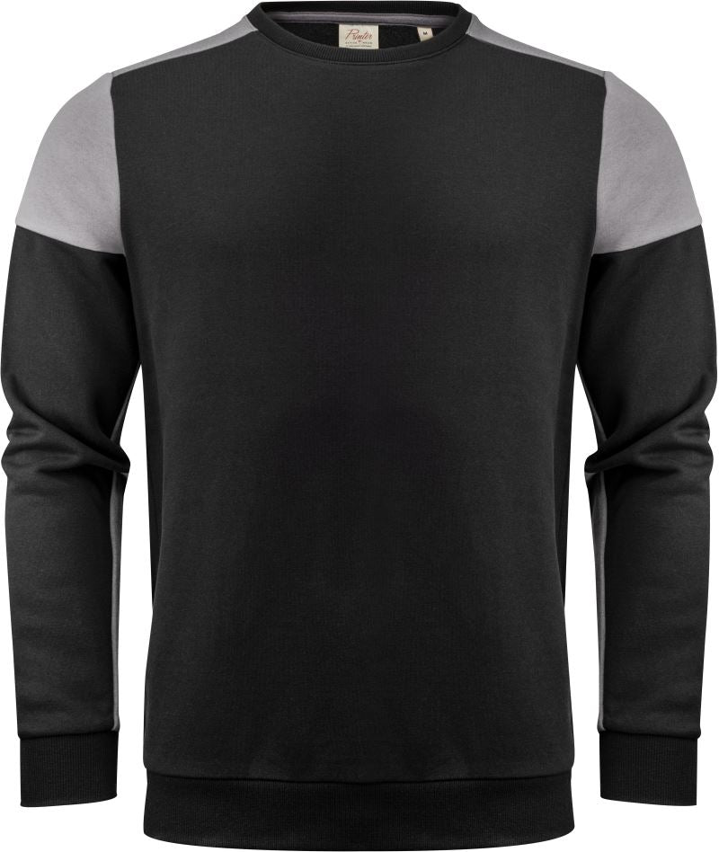 Unisex pulover Printer – black/anthracite