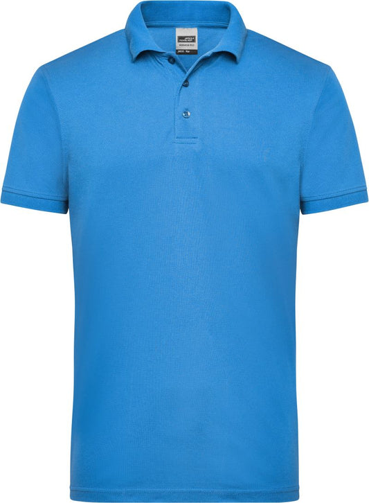 Moška delovna piqué polo majica James & Nicholson JN830 – DEL 2, glavni prikaz izdelka