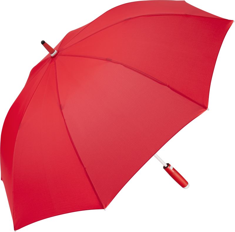 Unisex AC Midsize Umbrella "Whiteline" Fare – Rdeča