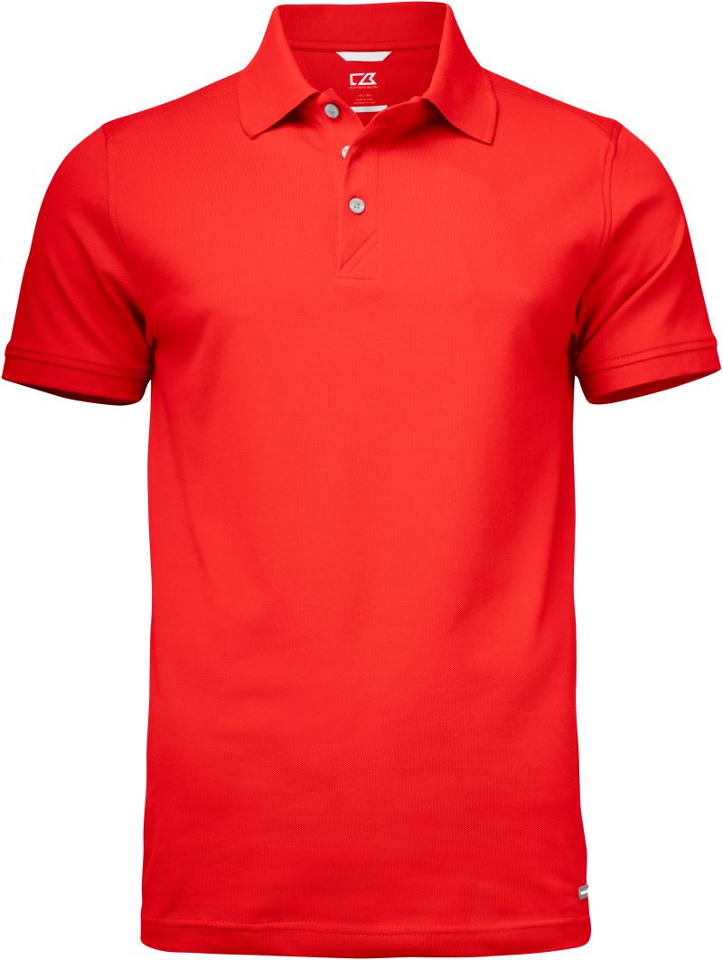 Moška Piqué polo Cutter & Buck – Rdeča
