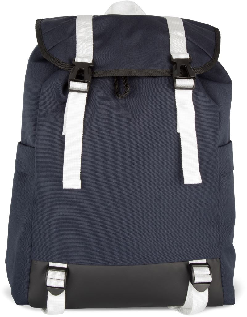 Unisex backpack "Leisure" KiMood – navy/natural white
